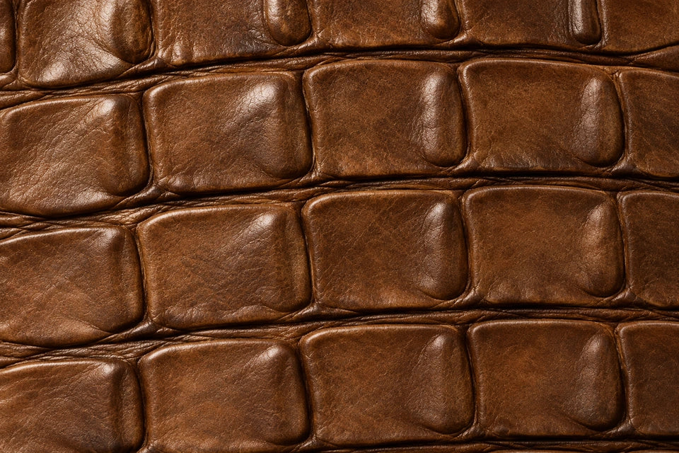 Oil Money illustrative leather texture close-up