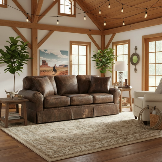 Lacy Skirted Sofa